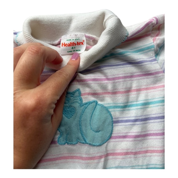 Vintage Kitty Cat Health-Tex Dress 4T - Picture 2 of 3